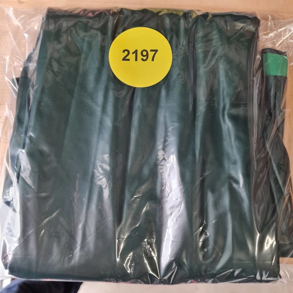 Zara green faux leather pleated maxi skirt size XS. - Picture 7 of 7